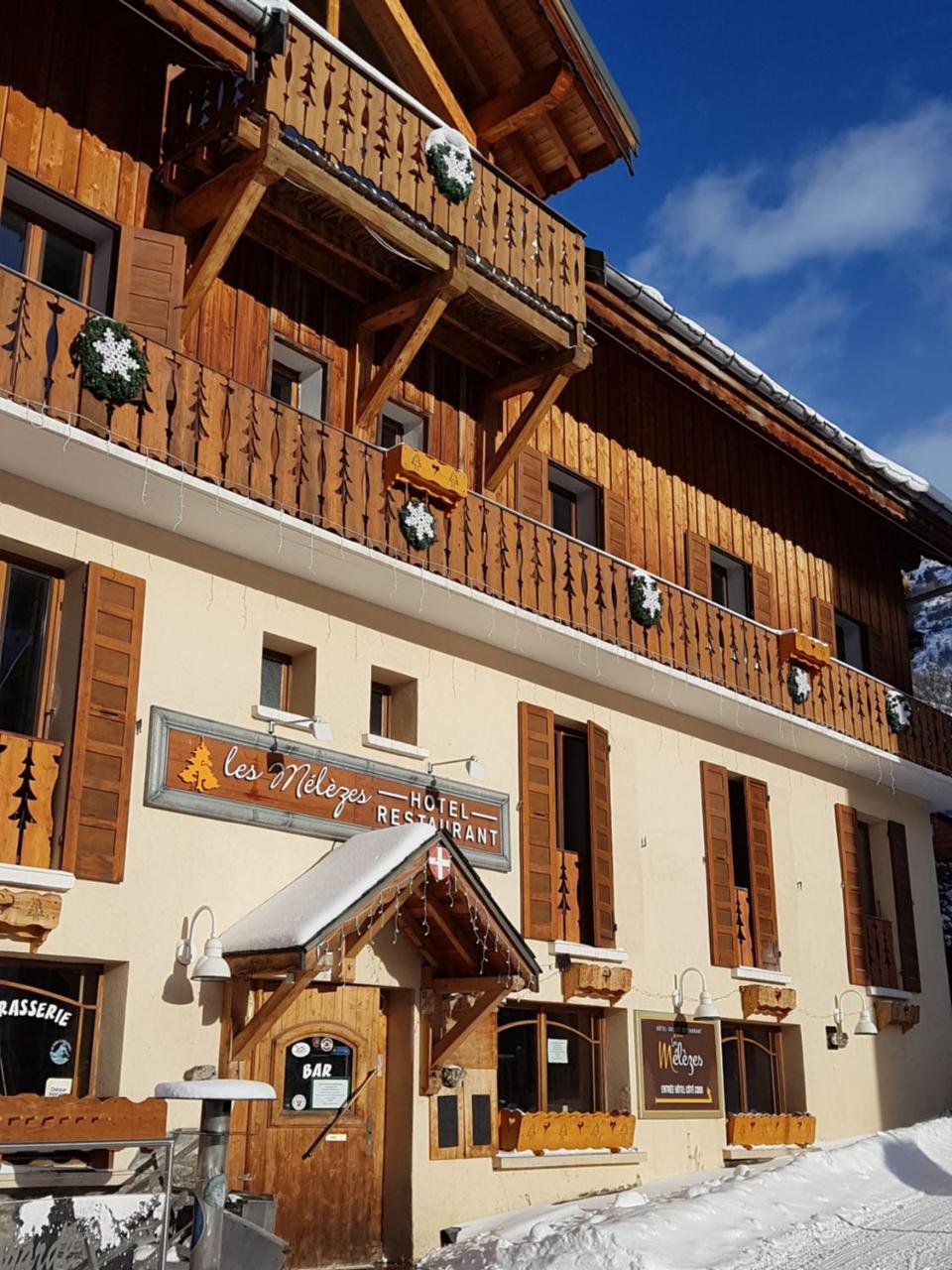 Hotel-Chalet Les Melezes Valloire Εξωτερικό φωτογραφία